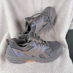 Asics Gel Venture 9 Women's Shoes Size 9.5 Gray Trail Running Sneakers 1012B313